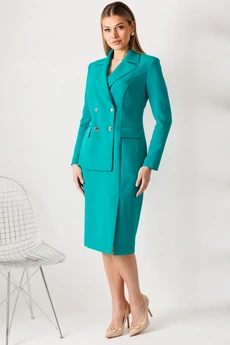 Платье 26-2967 бирюза Мода-Юрс