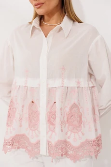 Блузка 26-2979 молочный Мода-Юрс