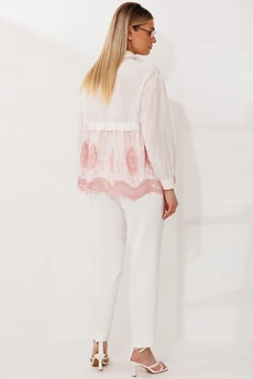 Блузка 26-2979 молочный Мода-Юрс