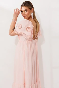 Платье 26-2980 пудра Мода-Юрс