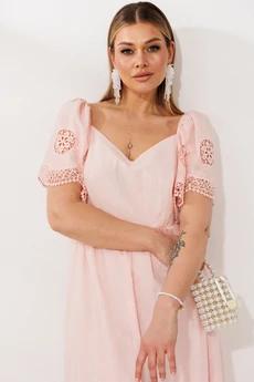 Платье 26-2980 пудра Мода-Юрс