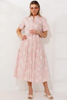 Платье 26-2981 розовый Мода-Юрс