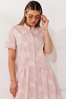 Платье 26-2981 розовый Мода-Юрс