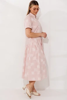 Платье 26-2981 розовый Мода-Юрс