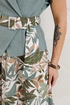 Костюм с юбкой 26-2641 ментол Мода-Юрс