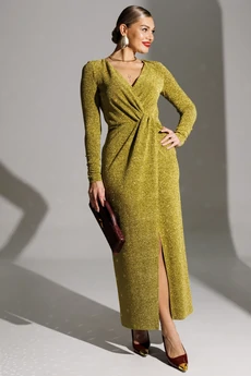 Платье 2879 золото Мода-Юрс