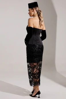 Юбка 25-2946 черный Мода-Юрс