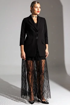 Жакет 25-2951 черный Мода-Юрс