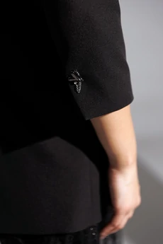 Жакет 25-2951 черный Мода-Юрс