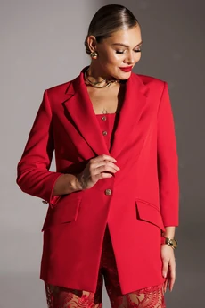 Жакет 25-2951 красный Мода-Юрс