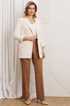 Жакет 25-2951 молочный Мода-Юрс