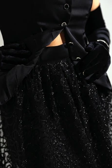 Юбка 25-2954 черный Мода-Юрс