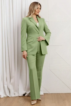 Костюм брючный 26-2960 олива Мода-Юрс