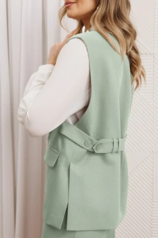 Костюм брючный 26-2961 ментол Мода-Юрс