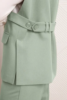 Костюм брючный 26-2961 ментол Мода-Юрс