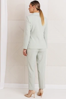 Костюм брючный 26-2968 ментол Мода-Юрс