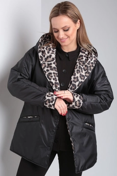 Куртка 3048 черный Modema