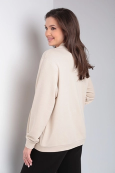 Костюм брючный 491 бежевый + черный Modema
