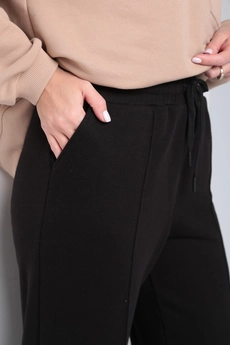 Костюм брючный 496 какао + черный Modema