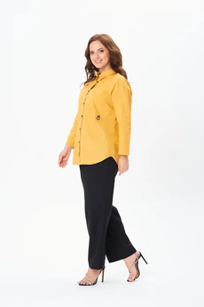 Рубашка 752-5 горчица Modema