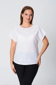 Блузка 760 белый Modema
