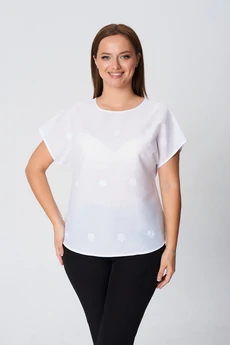 Блузка 760 белый Modema