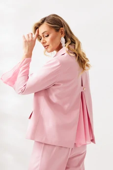 Костюм брючный 226 пудра Мублиз