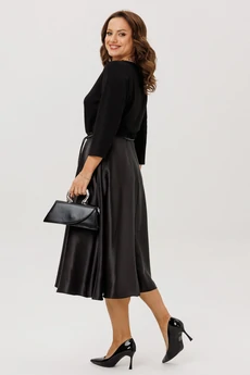 Платье 295 черный Мублиз