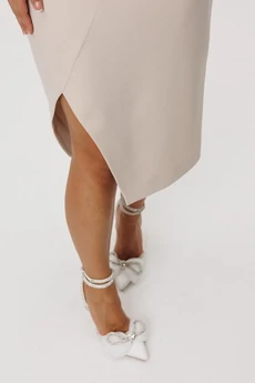 Платье 296 экрю Мублиз