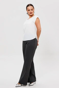 Костюм брючный 306 черный Мублиз