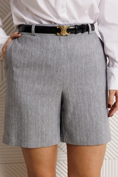 Костюм с шортами+галстук 310 серый Мублиз