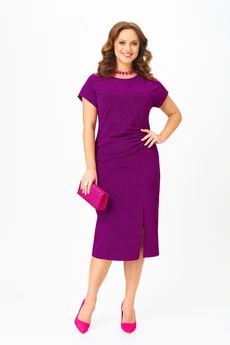 Платье 312 фиолетовый Мублиз