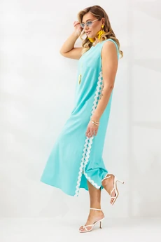 Сарафан 321 голубой Мублиз