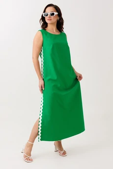 Сарафан 321 зеленый Мублиз