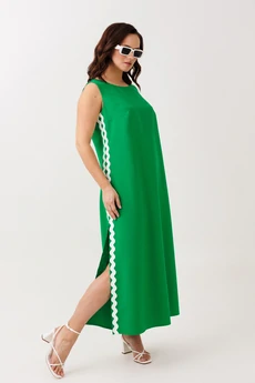 Сарафан 321 зеленый Мублиз