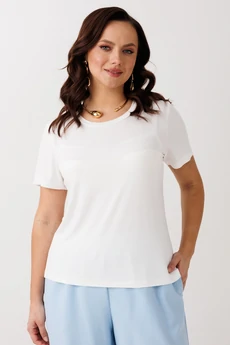 Костюм брючный 336 голубой Мублиз