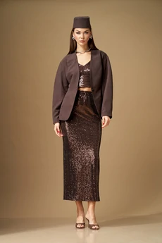 Костюм с юбкой 1640 N.O.W.