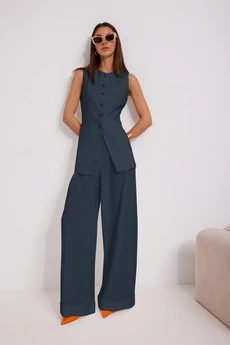 Костюм брючный 1575-1 синий N.O.W.