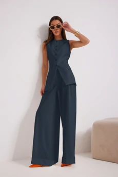 Костюм брючный 1575-1 синий N.O.W.