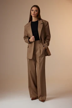 Костюм брючный 1663 мокко N.O.W.