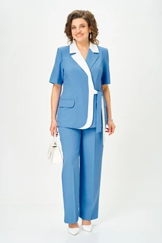 Костюм брючный 1669 Орхидея Люкс