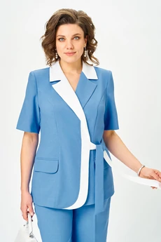 Костюм брючный 1669 Орхидея Люкс