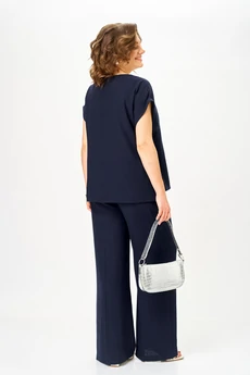 Костюм брючный 1676 Орхидея Люкс