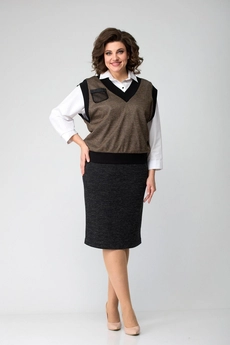 Костюм с юбкой 2062 Nadin
