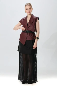 Жилет 1019-2 бордо NikVa