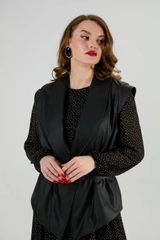 Жилет 1027-1 чёрный NikVa