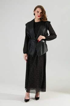 Жилет 1027-1 чёрный NikVa