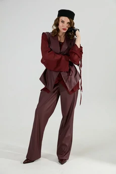 Жилет 1027-2 бордо NikVa