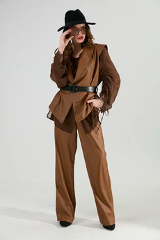 Жилет 1027-3 шоколад NikVa