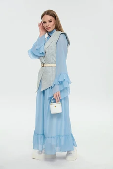 Костюм с платьем 1039-1 NikVa